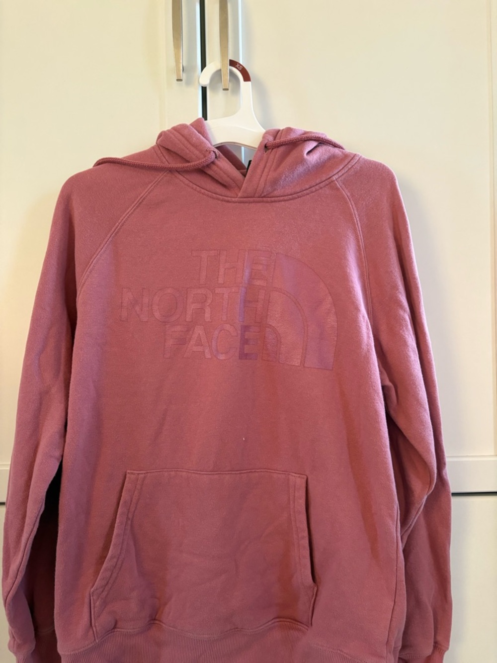 The North Face women’s Dusty Rose Crewneck Hoodie